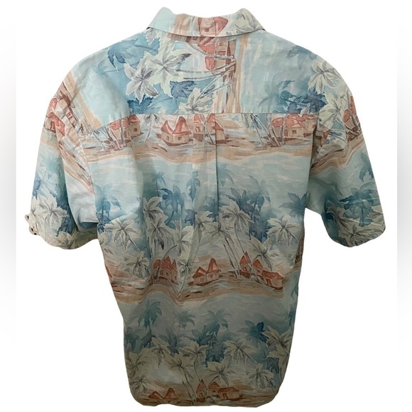 COOKE STREET Honolulu Aloha Hawaiian Tropical Floral Reverse Print Shirt Men 2XL - Picture 3 of 6